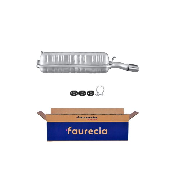 Endschalldämpfer Auspuff FAURECIA Kit Easy2Fit für u.a. CITROËN ZX