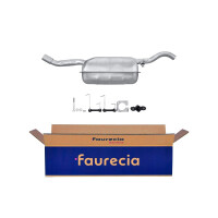 Endschalldämpfer Auspuff FAURECIA Kit Easy2Fit...