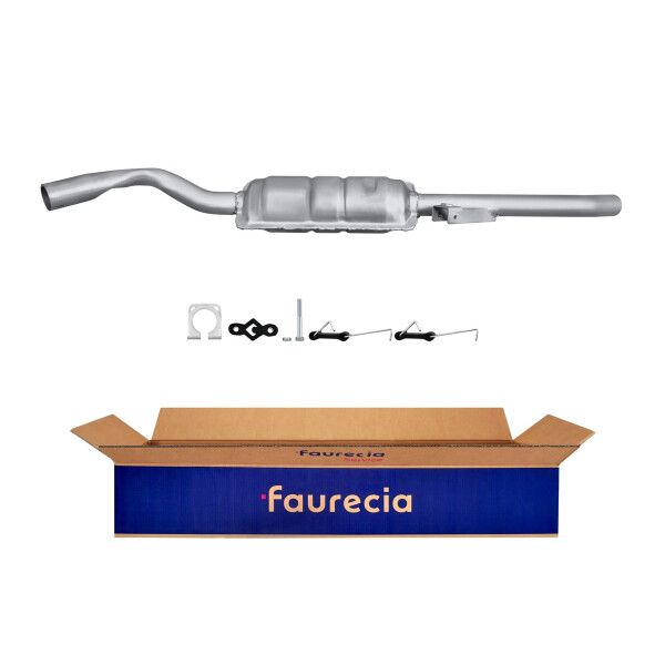 Endschalldämpfer Auspuff FAURECIA Kit Easy2Fit für u.a. FIAT 128