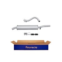 Rear Muffler - Rear Silencer FAURECIA Kit Easy2Fit for...