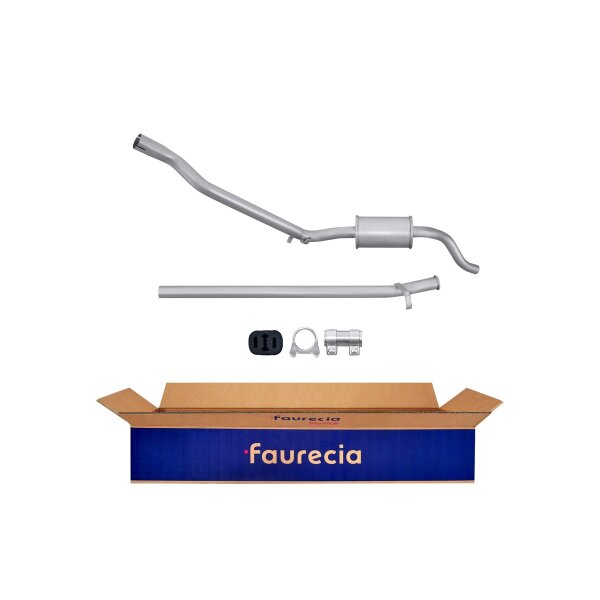 Endschalldämpfer Auspuff FAURECIA Kit Easy2Fit für FIAT Tipo