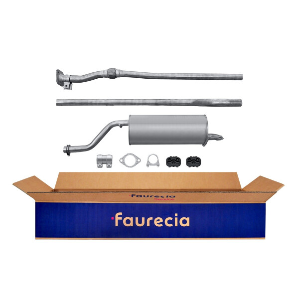 Endschalldämpfer FAURECIA Kit Easy2Fit für u.a. FIAT Grande Punto