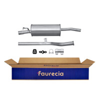 Endschalldämpfer Auspuff FAURECIA Kit Easy2Fit...