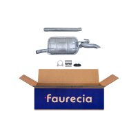 Rear silencer Easy2Fit with mounting parts HELLA for FIAT...