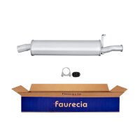 Rear silencer Easy2Fit with mounting parts HELLA for FIAT...
