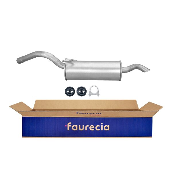 Endschalldämpfer Auspuff Exhaust System FAURECIA Kit Easy2Fit