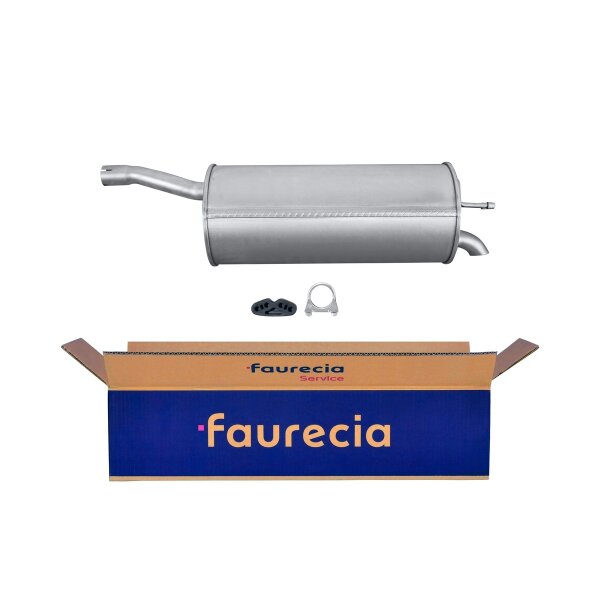Rear Muffler - Rear Silencer FAURECIA Kit Easy2Fit for FIAT Doblo