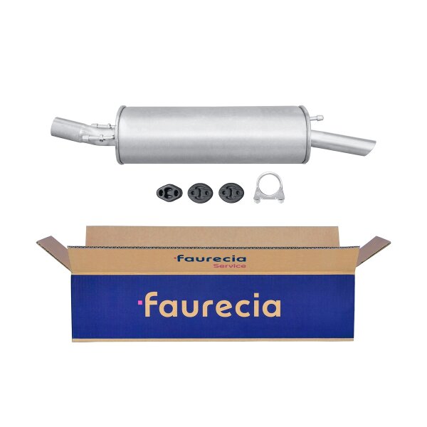 Endschalldämpfer Easy2Fit mit Anbauteilen HELLA für FORD FIESTA IV MAZDA 121