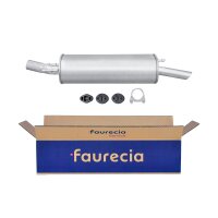 Rear silencer Easy2Fit with mounting parts HELLA for FORD...