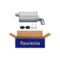 Easy2Fit rear silencer with mounting parts HELLA for FORD...