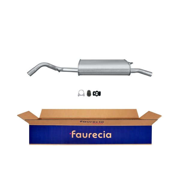Endschalldämpfer FAURECIA Kit Easy2Fit für u.a. FORD Escort VI Stufenheck