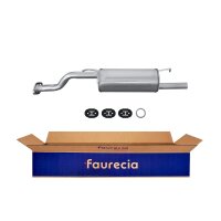Rear Muffler - Rear Silencer Exhaust System FAURECIA Kit...