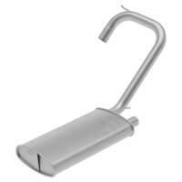 Rear Muffler - Rear Silencer FAURECIA Kit Easy2Fit for...