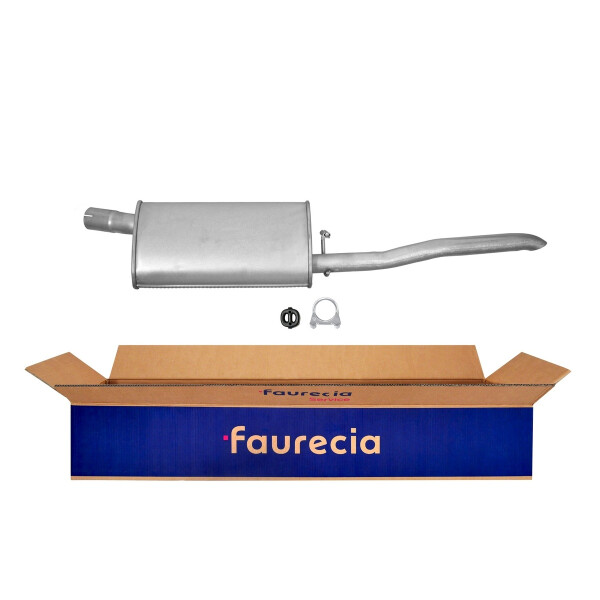 Endschalldämpfer FAURECIA Kit Easy2Fit für u.a. OPEL Corsa A TR