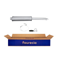 Rear Muffler - Rear Silencer FAURECIA Kit Easy2Fit for...