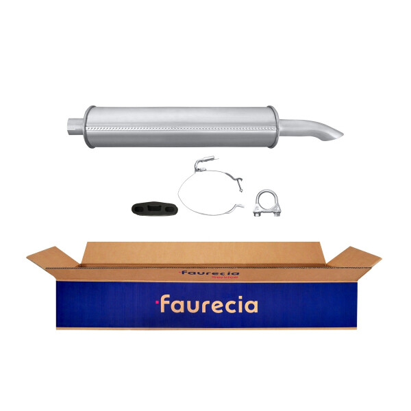 Endschalldämpfer Auspuff FAURECIA Kit Easy2Fit für OPEL Kadett E CC
