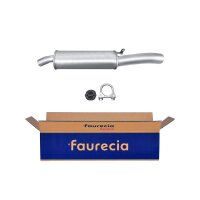 Rear silencer Easy2Fit with mounting parts HELLA for OPEL...