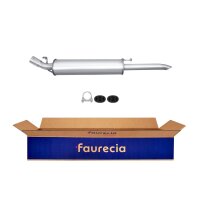 Rear Muffler - Rear Silencer FAURECIA Kit Easy2Fit for...
