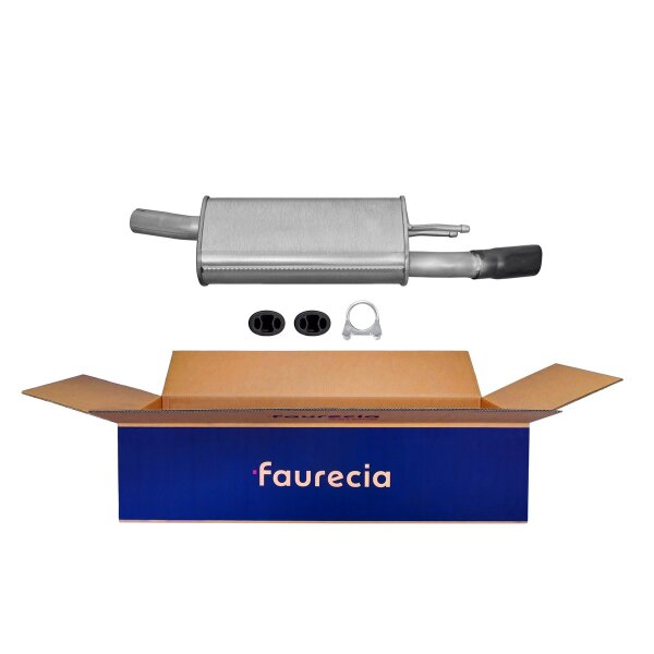 Endschalldämpfer Auspuff FAURECIA Kit Easy2Fit für u.a. OPEL Tigra