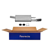 Endschalldämpfer Auspuff FAURECIA Kit Easy2Fit...