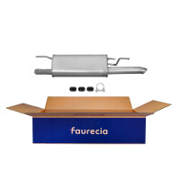 Rear Muffler - Rear Silencer FAURECIA Kit Easy2Fit for...
