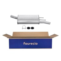 Rear silencer Easy2Fit with mounting parts HELLA for OPEL...