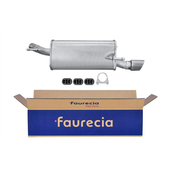 Endschalldämpfer FAURECIA Kit Easy2Fit für u.a. OPEL Corsa C