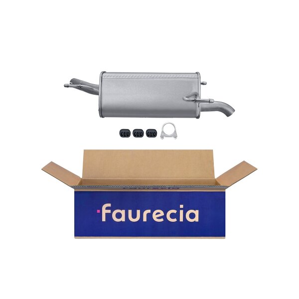 Endschalldämpfer FAURECIA Kit Easy2Fit für u.a. OPEL Corsa C