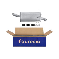 Rear Muffler - Rear Silencer FAURECIA Kit Easy2Fit for...