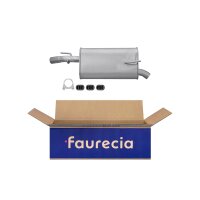 Rear silencer Easy2Fit with mounting parts HELLA for OPEL...