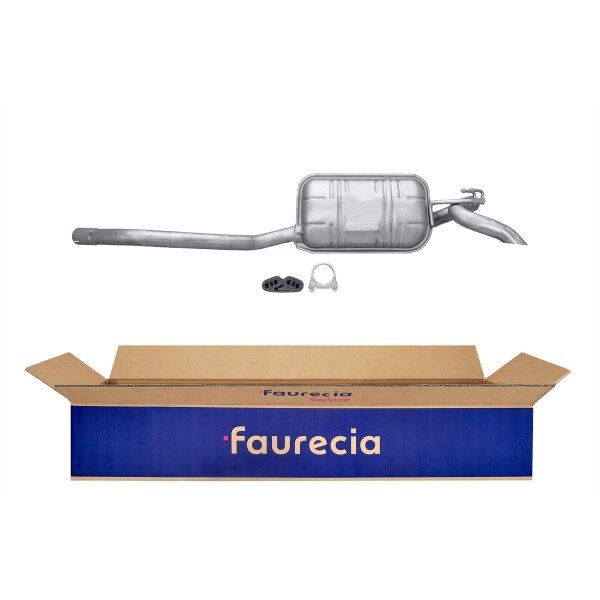 Endschalldämpfer Auspuff FAURECIA Kit Easy2Fit für u.a. LANCIA Y
