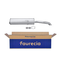 Rear Muffler - Rear Silencer FAURECIA Kit Easy2Fit for...