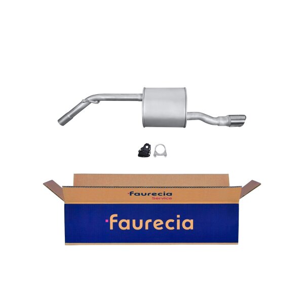 Rear Muffler - Rear Silencer FAURECIA Kit Easy2Fit for PEUGEOT 208