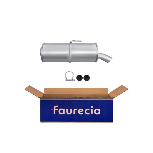 Endschalldämpfer Auspuff FAURECIA Kit Easy2Fit für u.a. PEUGEOT 406
