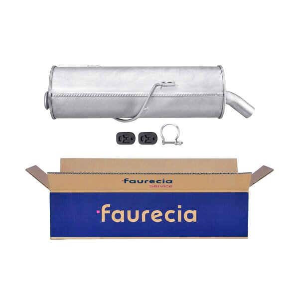 Endschalldämpfer FAURECIA Kit Easy2Fit für u.a. PEUGEOT 206 Schrägheck