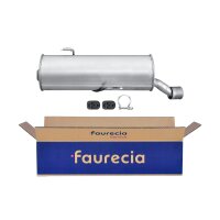 Rear Muffler - Rear Silencer FAURECIA Kit Easy2Fit for...