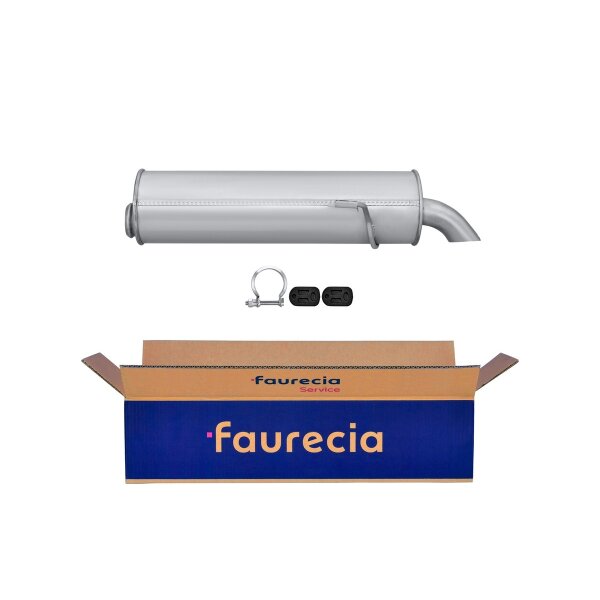 Endschalldämpfer FAURECIA Kit Easy2Fit für PEUGEOT 306 Schrägheck