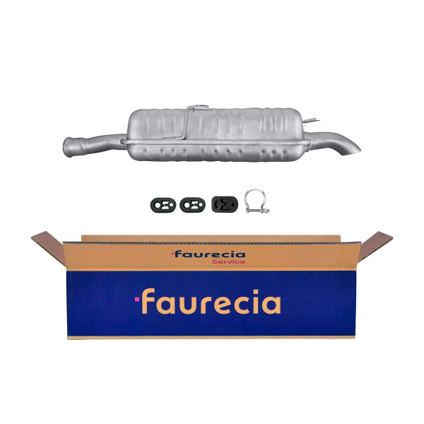 Endschalldämpfer Auspuff FAURECIA Kit Easy2Fit für u.a. PEUGEOT 306
