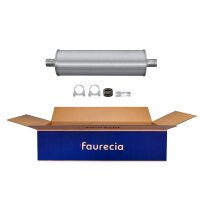Rear Muffler - Rear Silencer Exhaust System FAURECIA Kit...