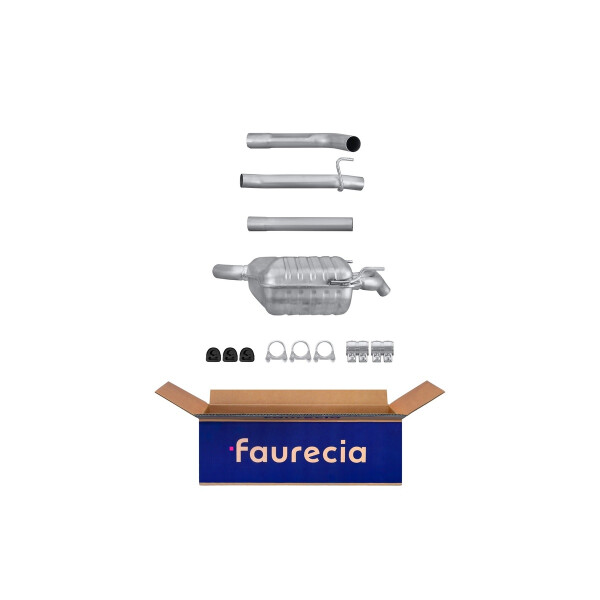 Endschalldämpfer FAURECIA Kit Easy2Fit für u.a. MERCEDES-BENZ C-Klasse