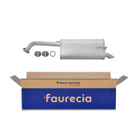 Rear Muffler - Rear Silencer FAURECIA Kit Easy2Fit for...