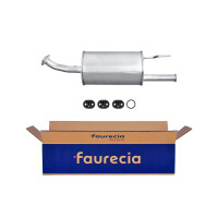 Rear Muffler - Rear Silencer FAURECIA Kit Easy2Fit for...