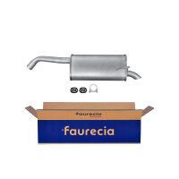 Rear Muffler - Rear Silencer FAURECIA Kit Easy2Fit for...