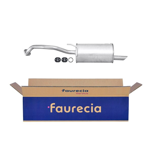 Rear Muffler - Rear Silencer FAURECIA Kit Easy2Fit for NISSAN Micra