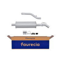 Rear Muffler - Rear Silencer FAURECIA Kit Easy2Fit for...