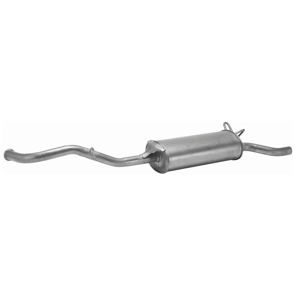 Rear Muffler - Rear Silencer FAURECIA Kit Easy2Fit for e.g. RENAULT 19