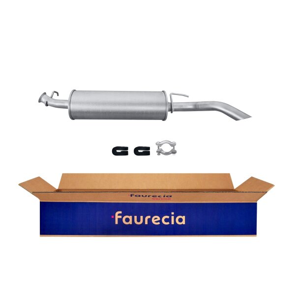 Endschalldämpfer Auspuff Exhaust System FAURECIA Kit Easy2Fit