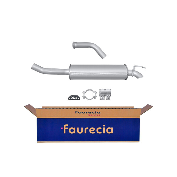 Endschalldämpfer Auspuff FAURECIA Kit Easy2Fit für u.a. RENAULT 21