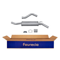 Rear Muffler - Rear Silencer FAURECIA Kit Easy2Fit for...