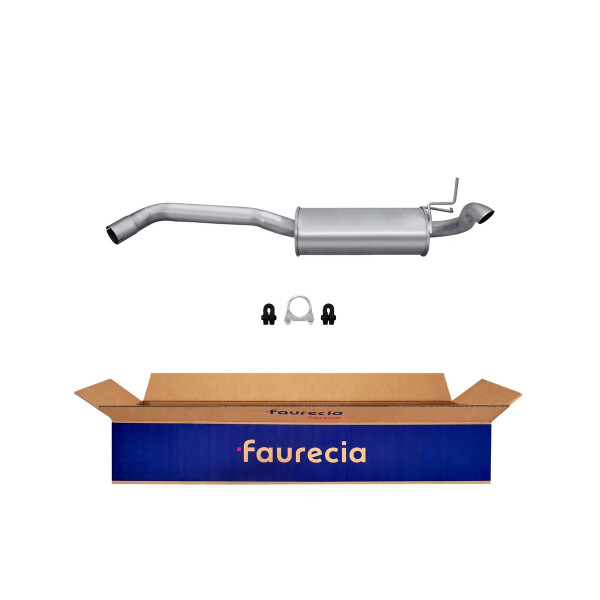 Rear Muffler - Rear Silencer FAURECIA Kit Easy2Fit for RENAULT Safrane